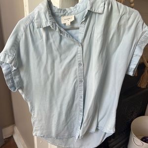 Light Denim Button Up Shirt